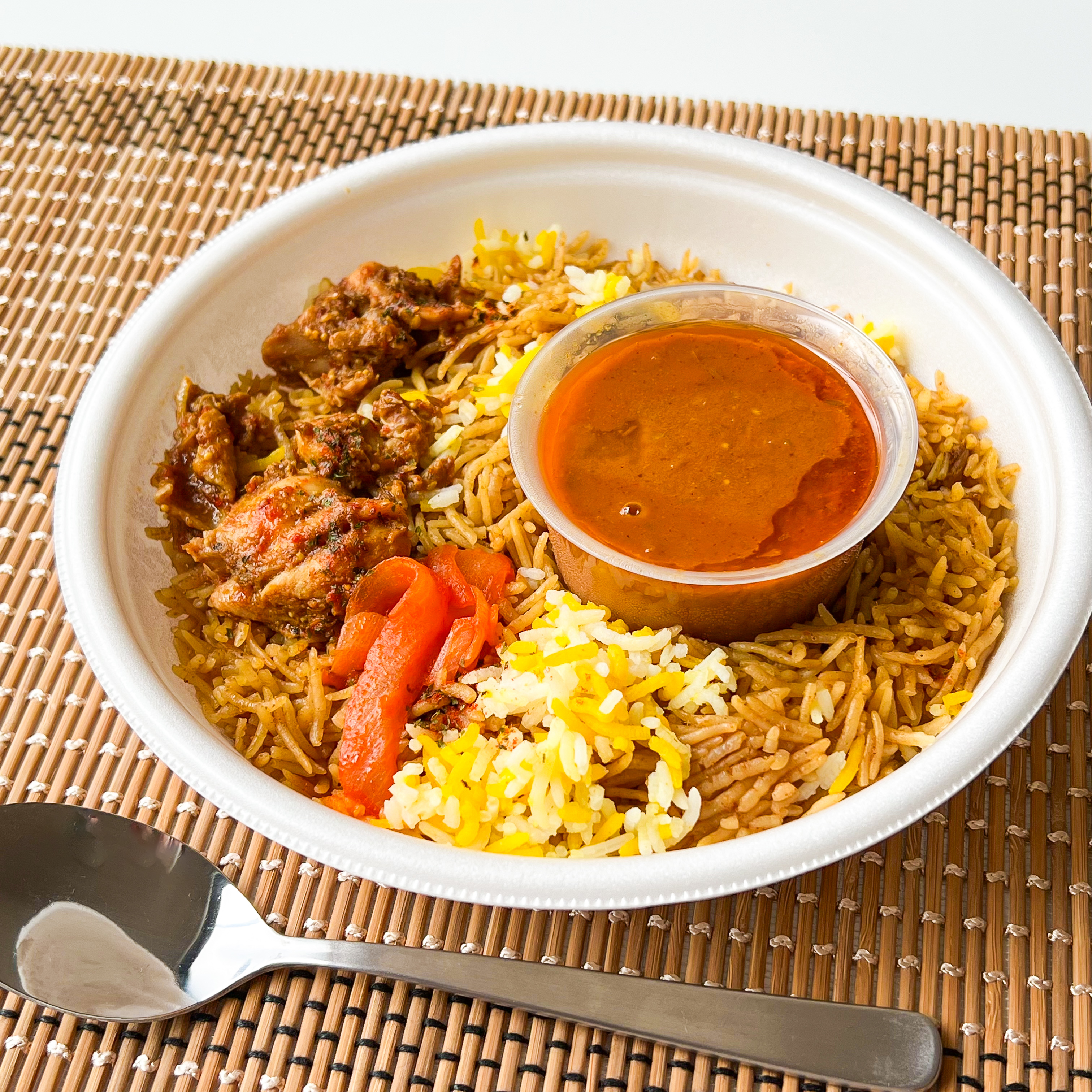 セブン-イレブンのおすすめ商品「エリックサウス監修 ビリヤニ」