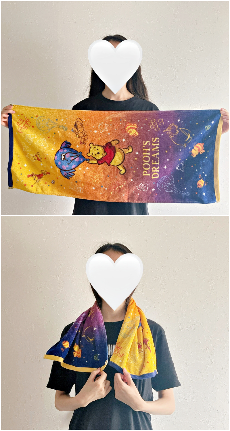 ディズニーランドのおすすめタオル「フェイスタオル プー」