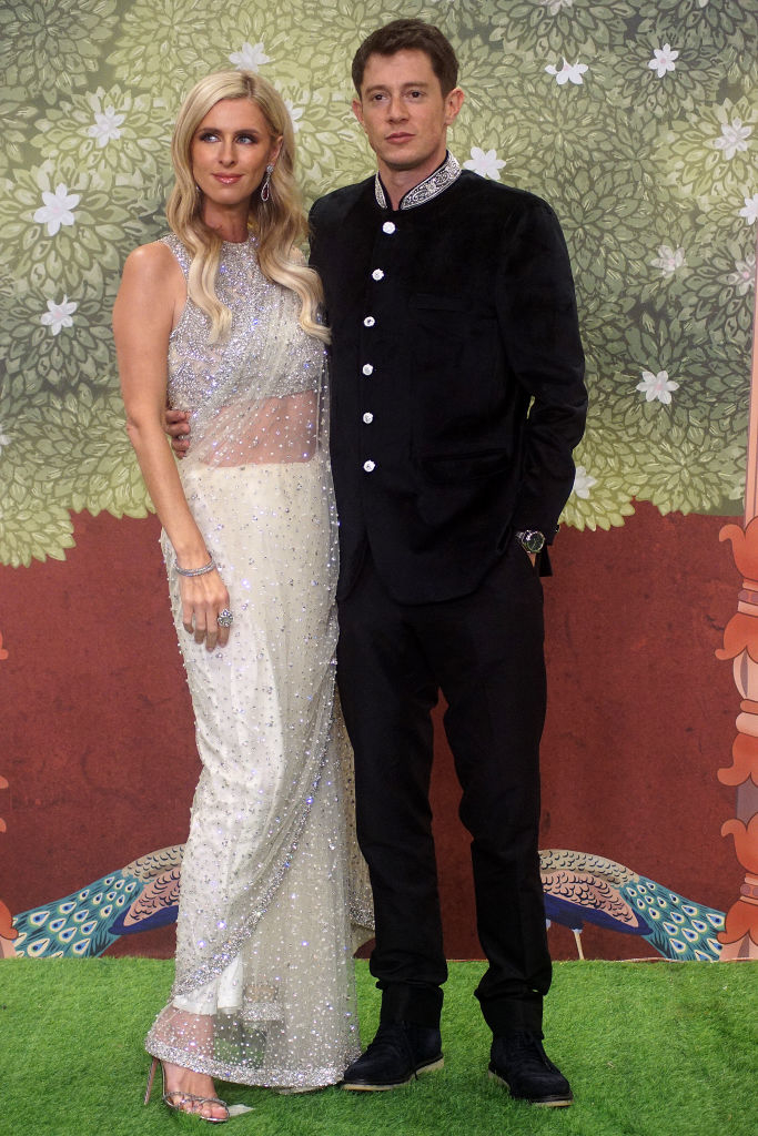 Nicky Hilton Rothschild and James Rothschild pose togetherfit