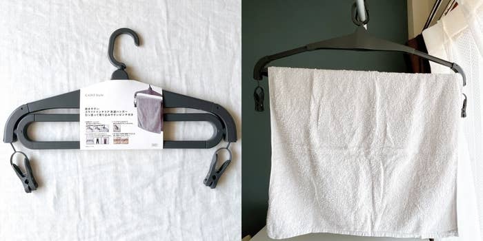 カインズのオススメのハンガー「乾きやすい スライドインテリア 洗濯ハンガー 引っ張って取り込みやすいピンチつき」