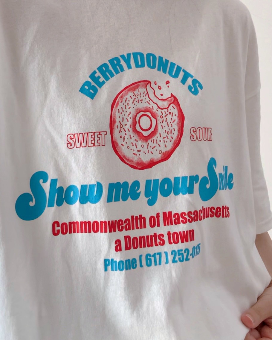 しまむらのおすすめファッションアイテム「TT*ドーナツT」