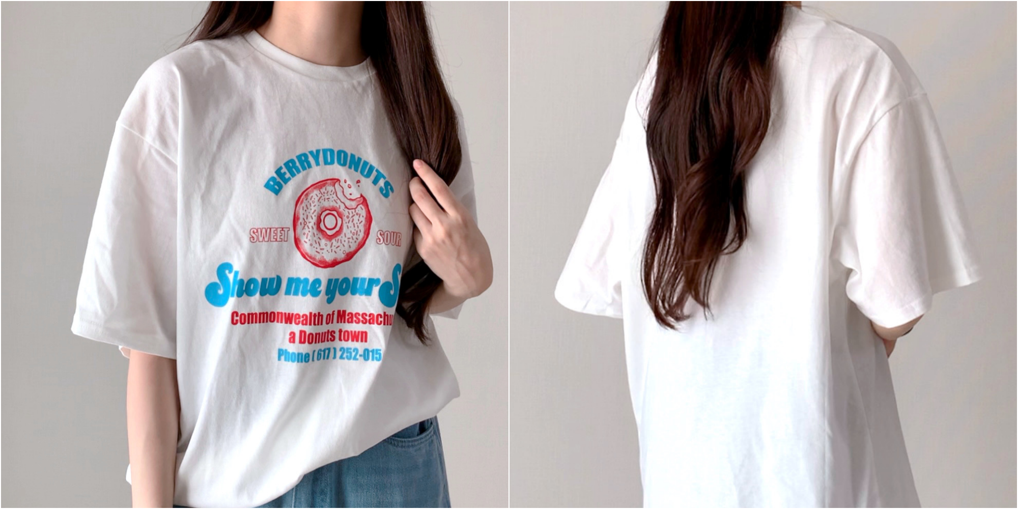 しまむらのおすすめファッションアイテム「TT*ドーナツT」