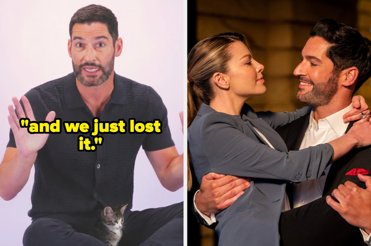 Tom Ellis Just Talked About "Lucifer," His New Animated Series, And More While Playing With Kittens