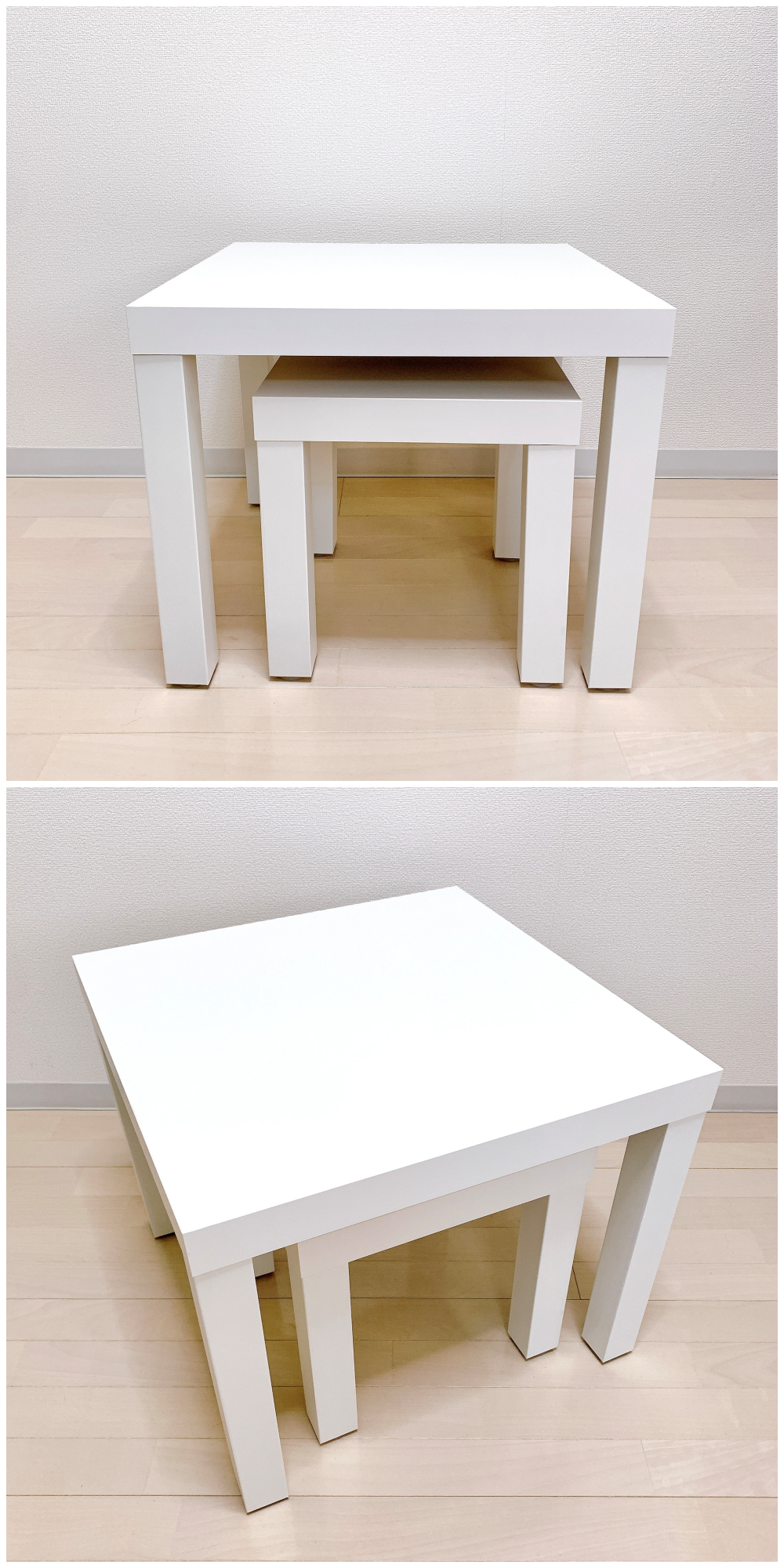 IKEA(イケア)のおすすめ家具「LACK ラックネストテーブル2点セット」