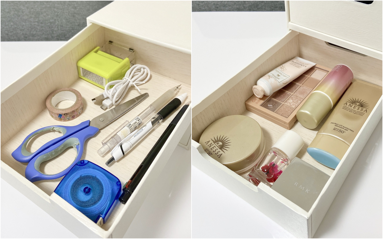 ニトリのおすすめ収納ボックス「リバーシブル引き出し ブレッタ」