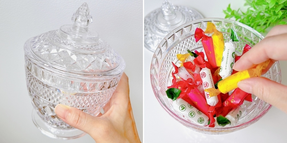 DAISO(ダイソー)のおすすめ小物入れ「シャイニーポット」