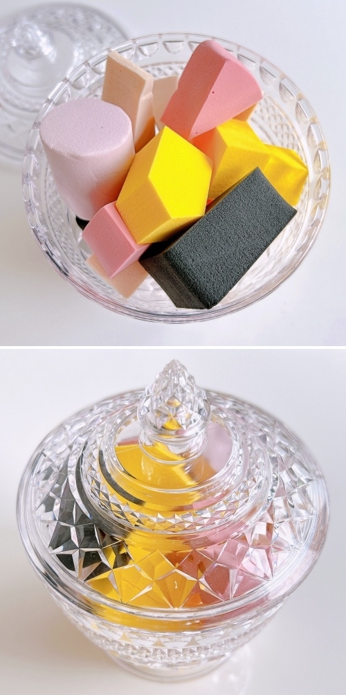 DAISO(ダイソー)のおすすめ小物入れ「シャイニーポット」