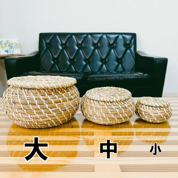 イケアのオススメ収納グッズ「FRYKEN フリーケンふた付きボックス3点セット シーグラス（水草）」