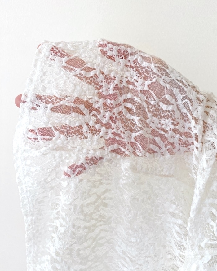 GU(ジーユー)のおすすめファッションアイテム「レースリボンカーディガン」