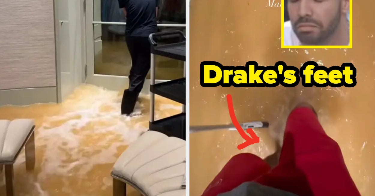 Drake's $100 Million Mansion *Just* Flooded And The 