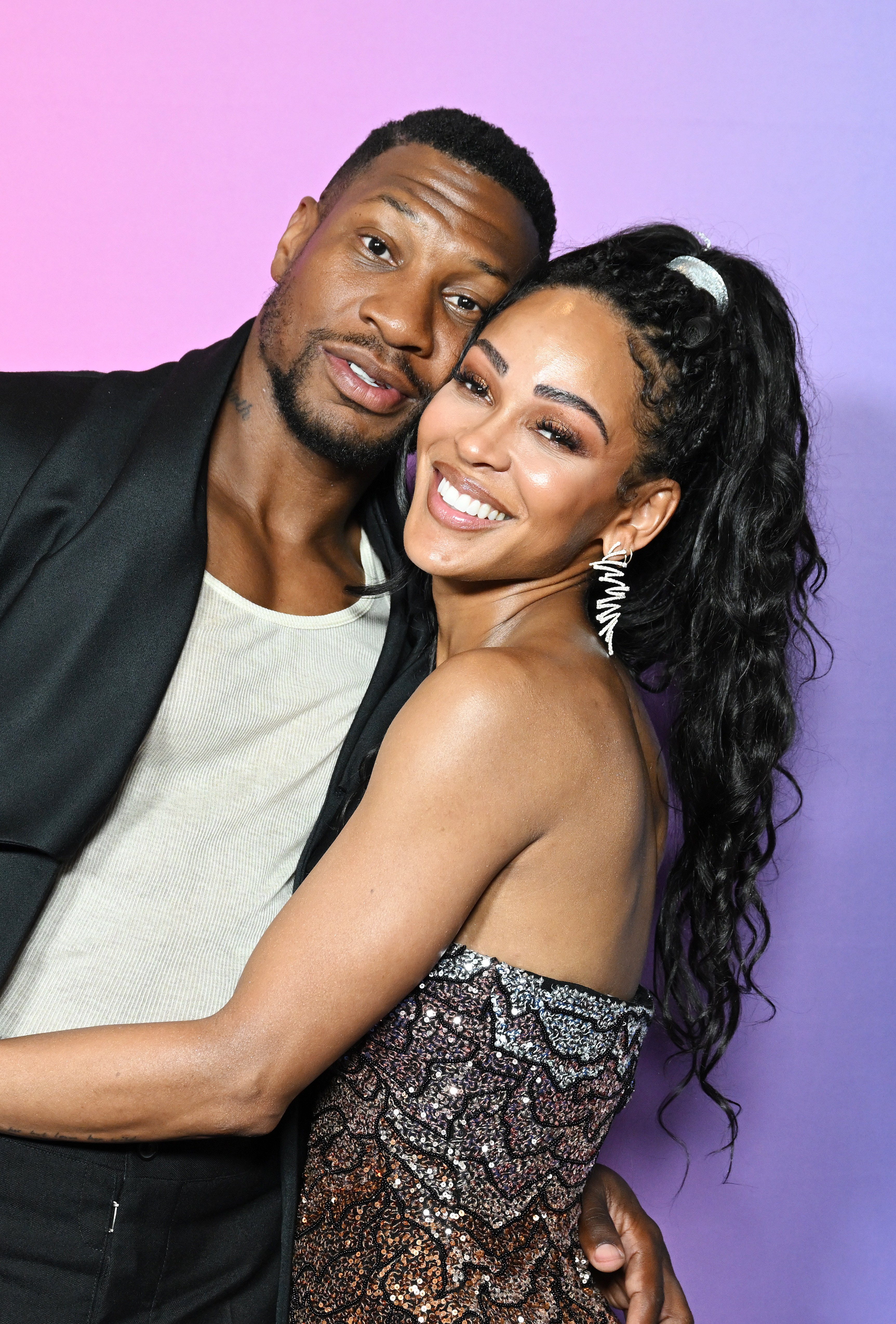 Meagan Good Comments On Michael Ealy And Jonathan Majors