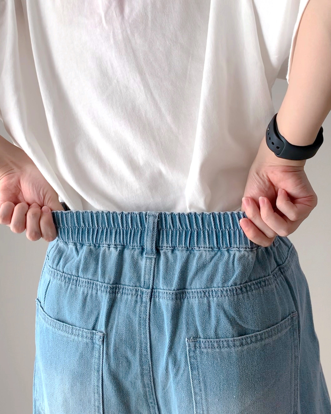 しまむらのおすすめファッションアイテム「TT＊サイドカットデニムP」