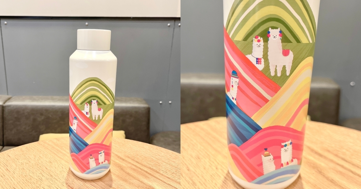 Starbucks Coffee(スターバックス コーヒー)のおすすめ新作ボトル「ステンレスボトルアルパカ591ml」