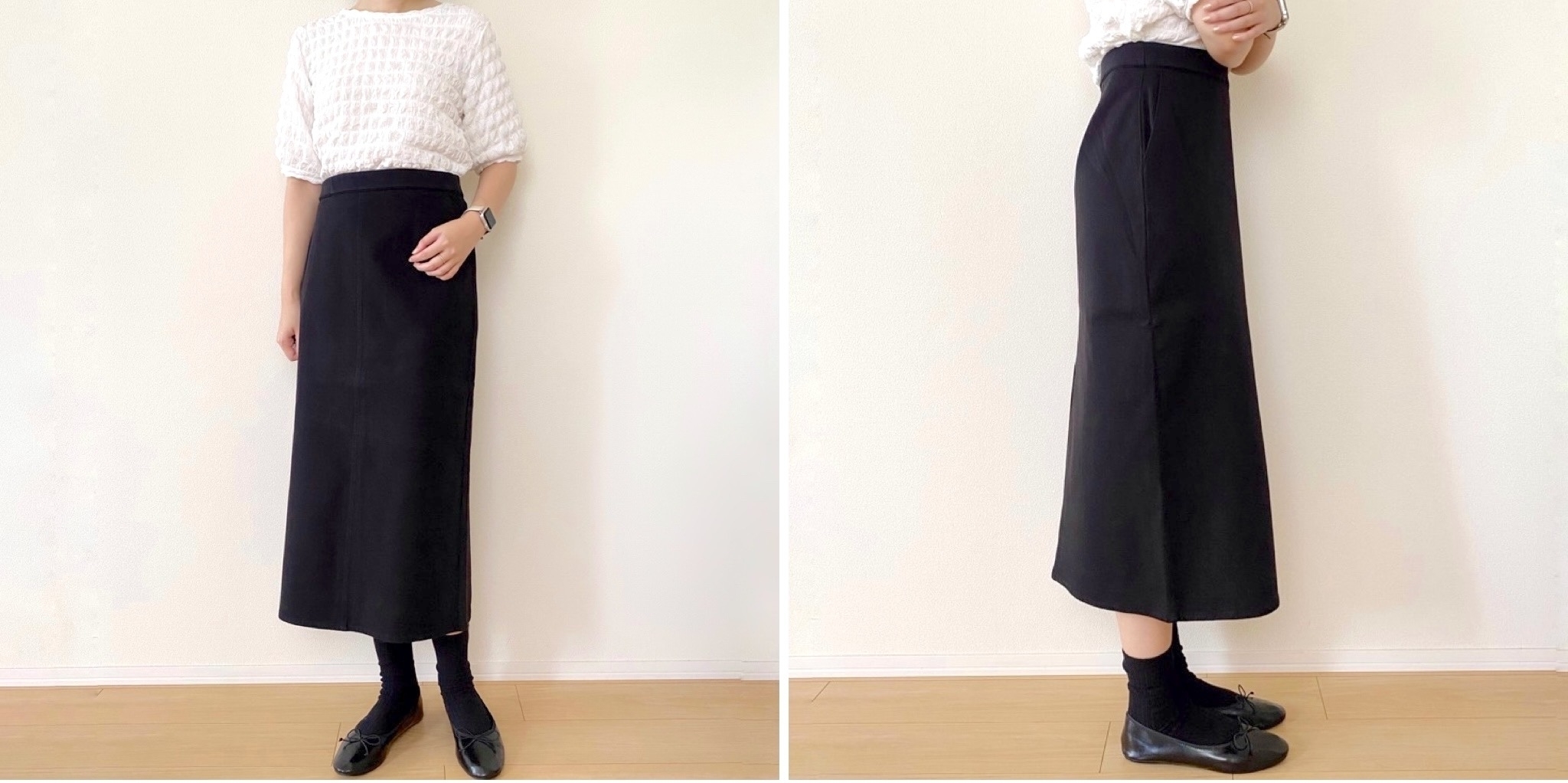 UNIQLO（ユニクロ）のおすすめファッションアイテム「ウルトラストレッチナロースカート」