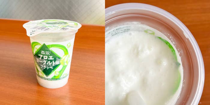 FamilyMart（ファミリーマート）のおすすめ商品「森永アロエヨーグルト味フラッペ」