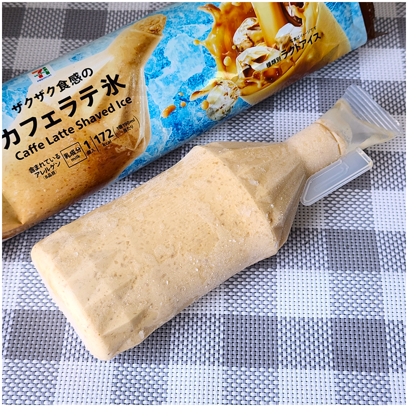 7-ELEVEN(セブン-イレブン)のおすすめひんやりスイーツ「7P カフェラテ氷」