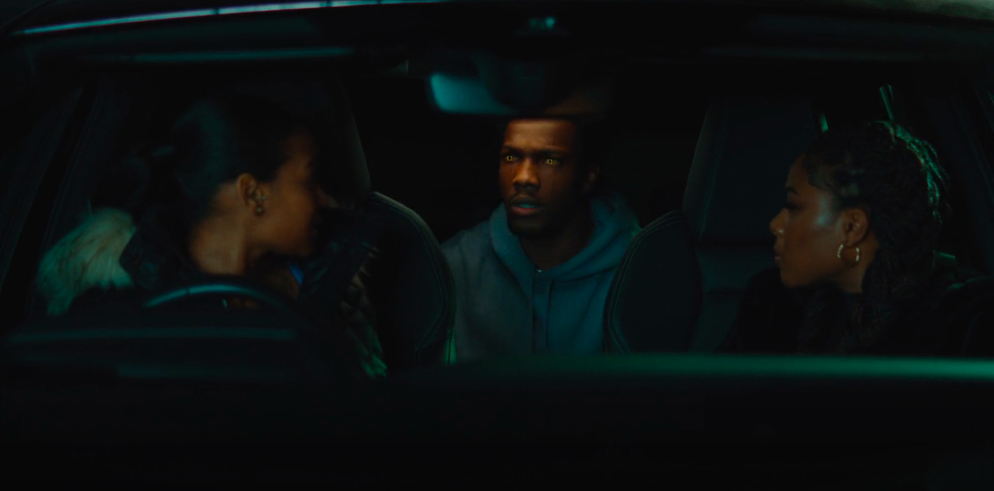 Michael's powers activate in front of Sabrina and her sister.