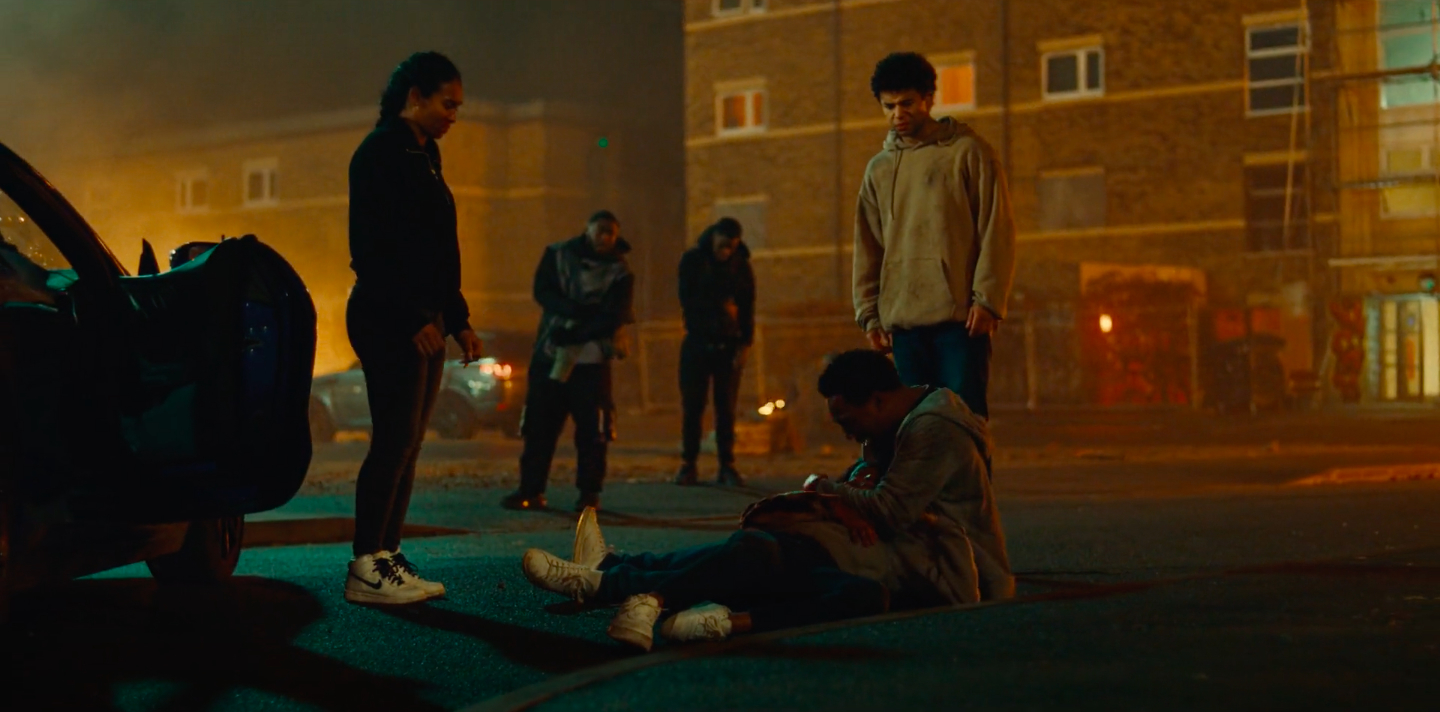 The moment when Michael realizes that he couldn't change fate.