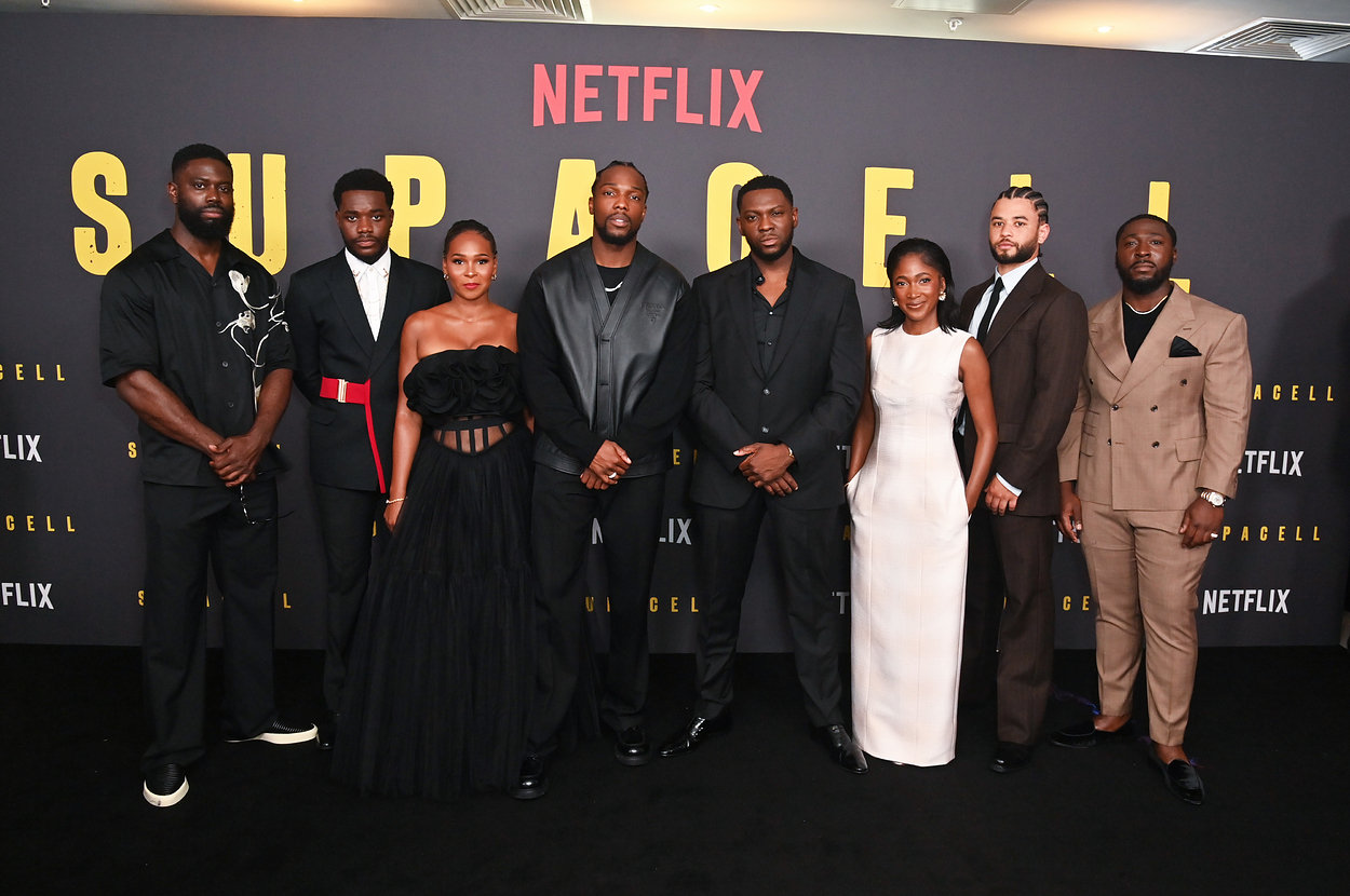 Supacell cast at red carpet debut.