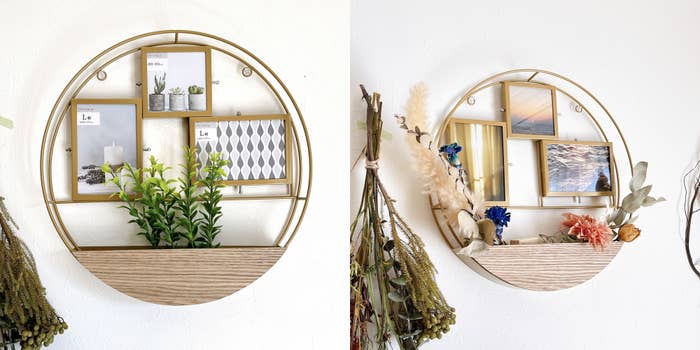 NITORI（ニトリ）のおすすめのインテリア「フラワー ラック （サークルフォトフレーム）」