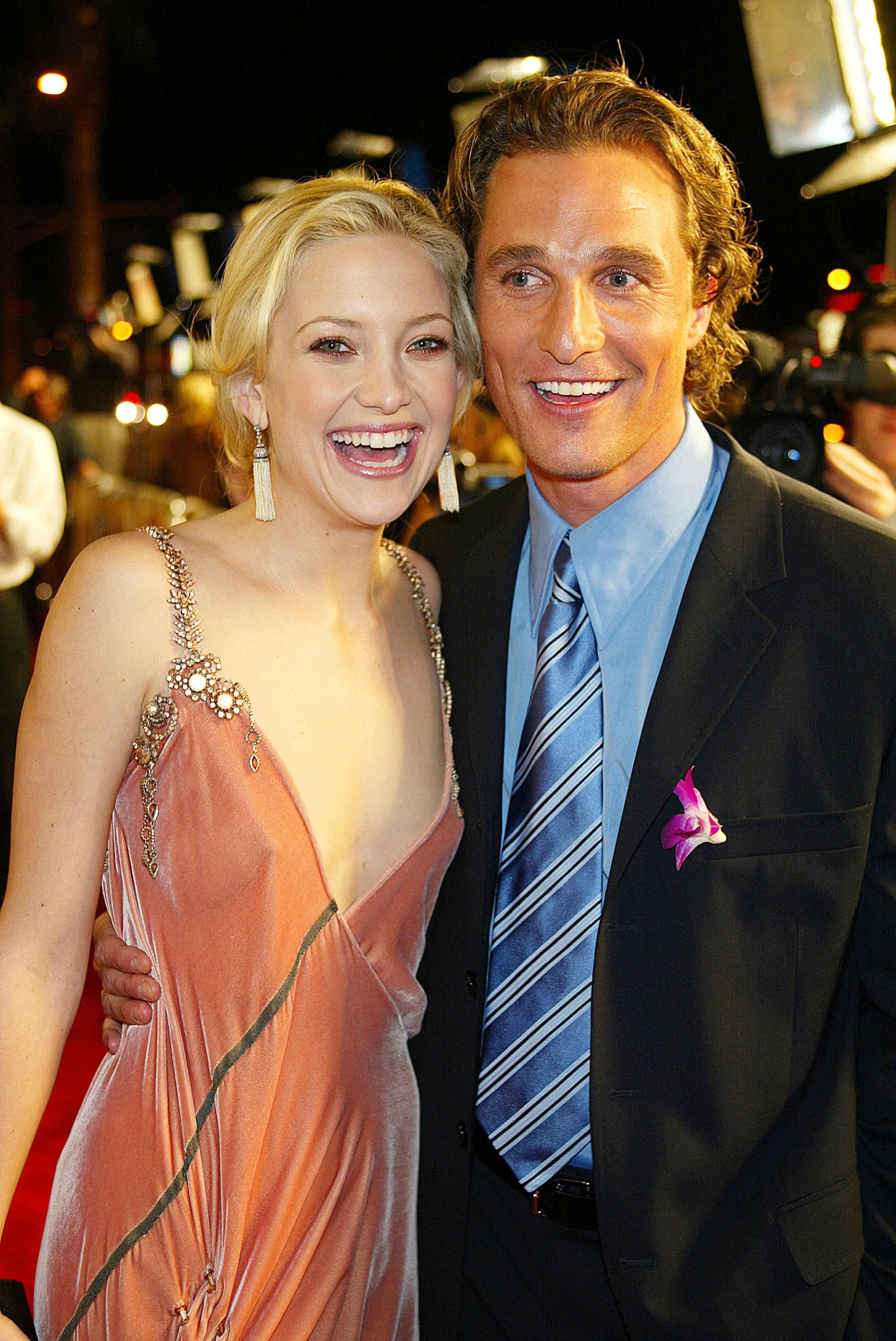 Closeup of Kate Hudson and Matthew McConaughey