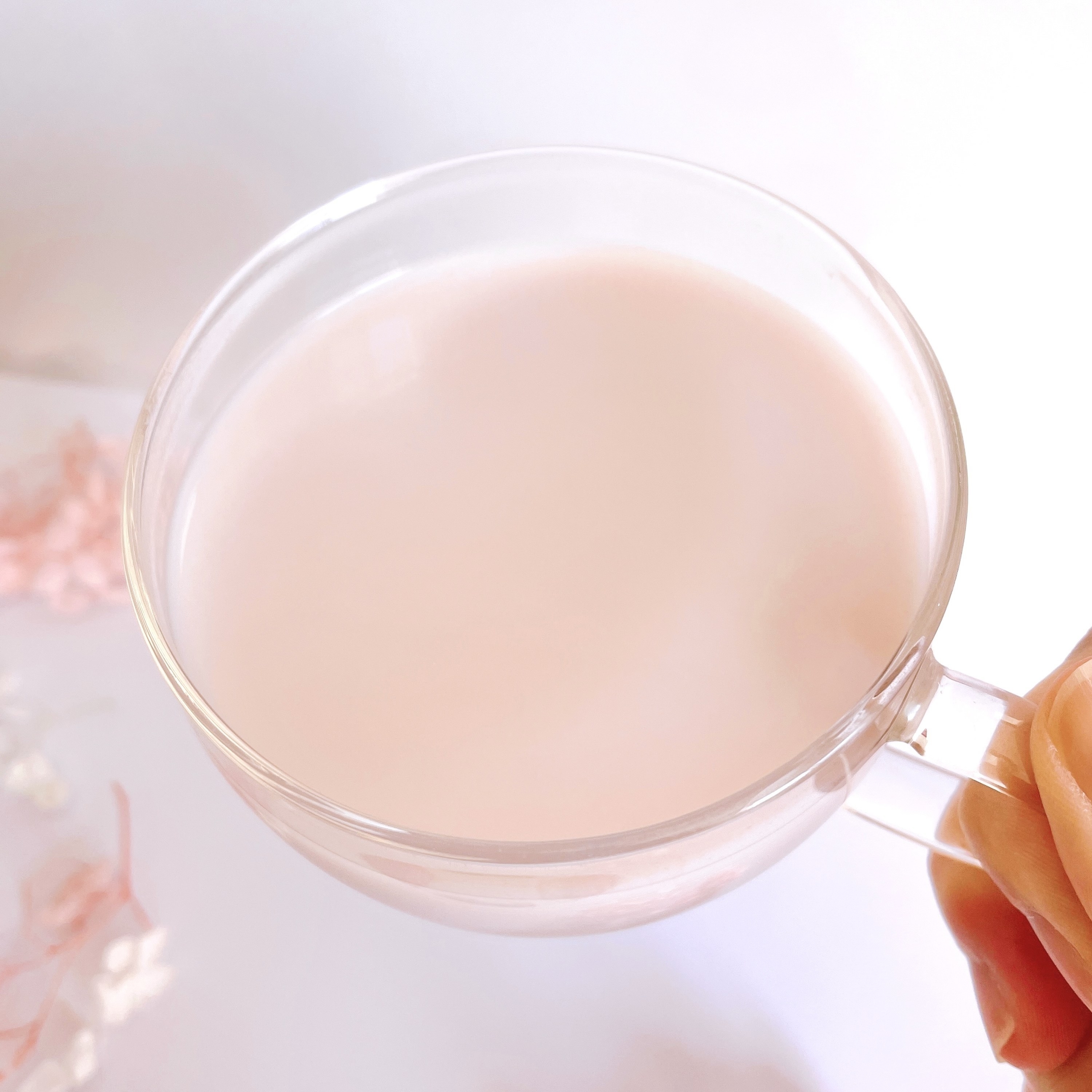 無印良品のおすすめの食品「素材を生かしたインスタント 桜ラテ」