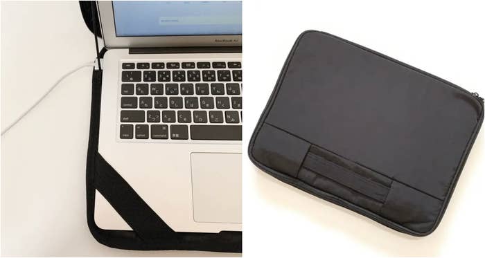 無印良品のオススメグッズ「入れたまま使えるパソコンケース」