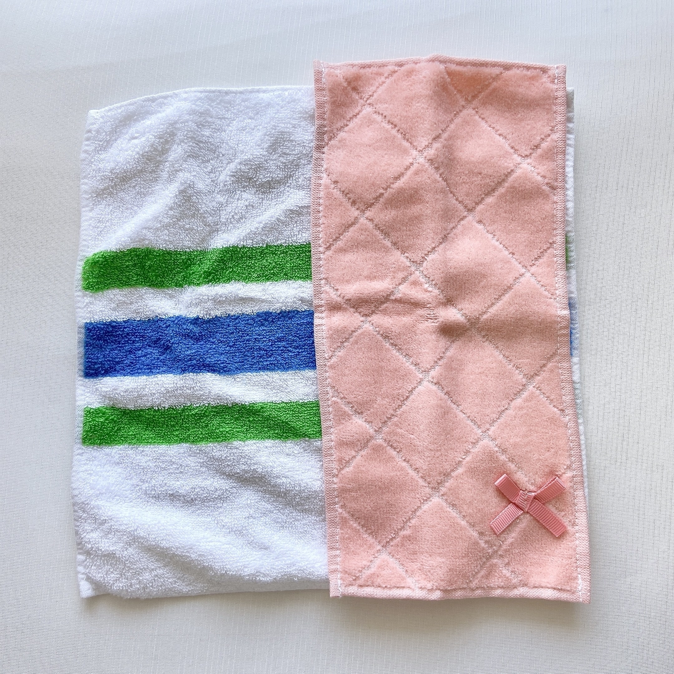 Francfranc（フランフラン）のおすすめタオル「バロット 抗菌防臭ハーフハンカチ ハーリキンチェック」