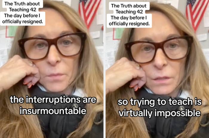 Screenshots from Brenda C.'s TikTok video