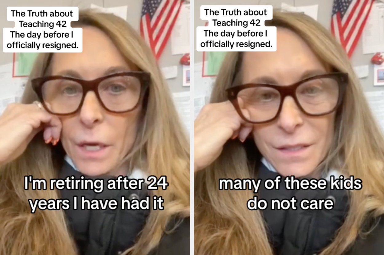 Screenshots from Brenda C.'s TikTok video