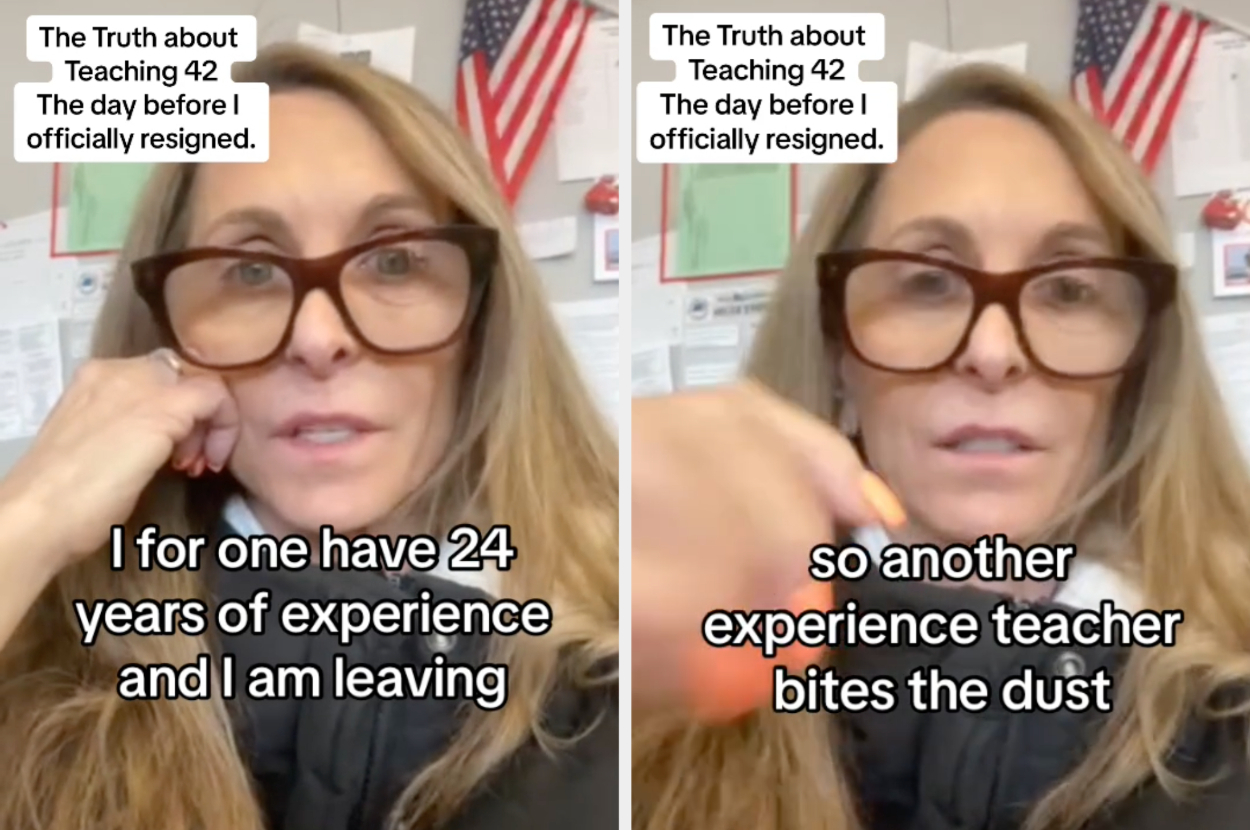 Screenshots from Brenda C.'s TikTok video