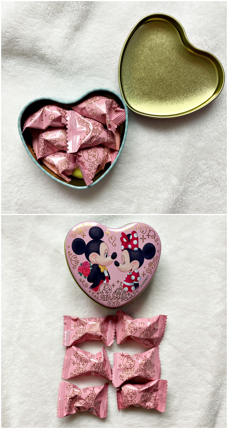 ディズニーランドのおすすめお土産「キャンディー 缶 ミッキー ミニー」