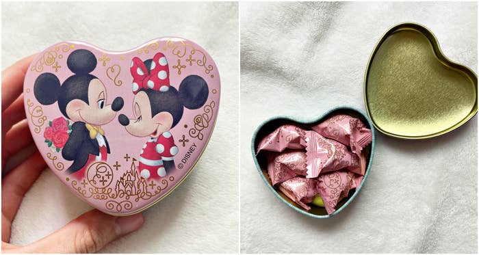 ディズニーランドのおすすめお土産「キャンディー ミルク味（チョコレート入り）」