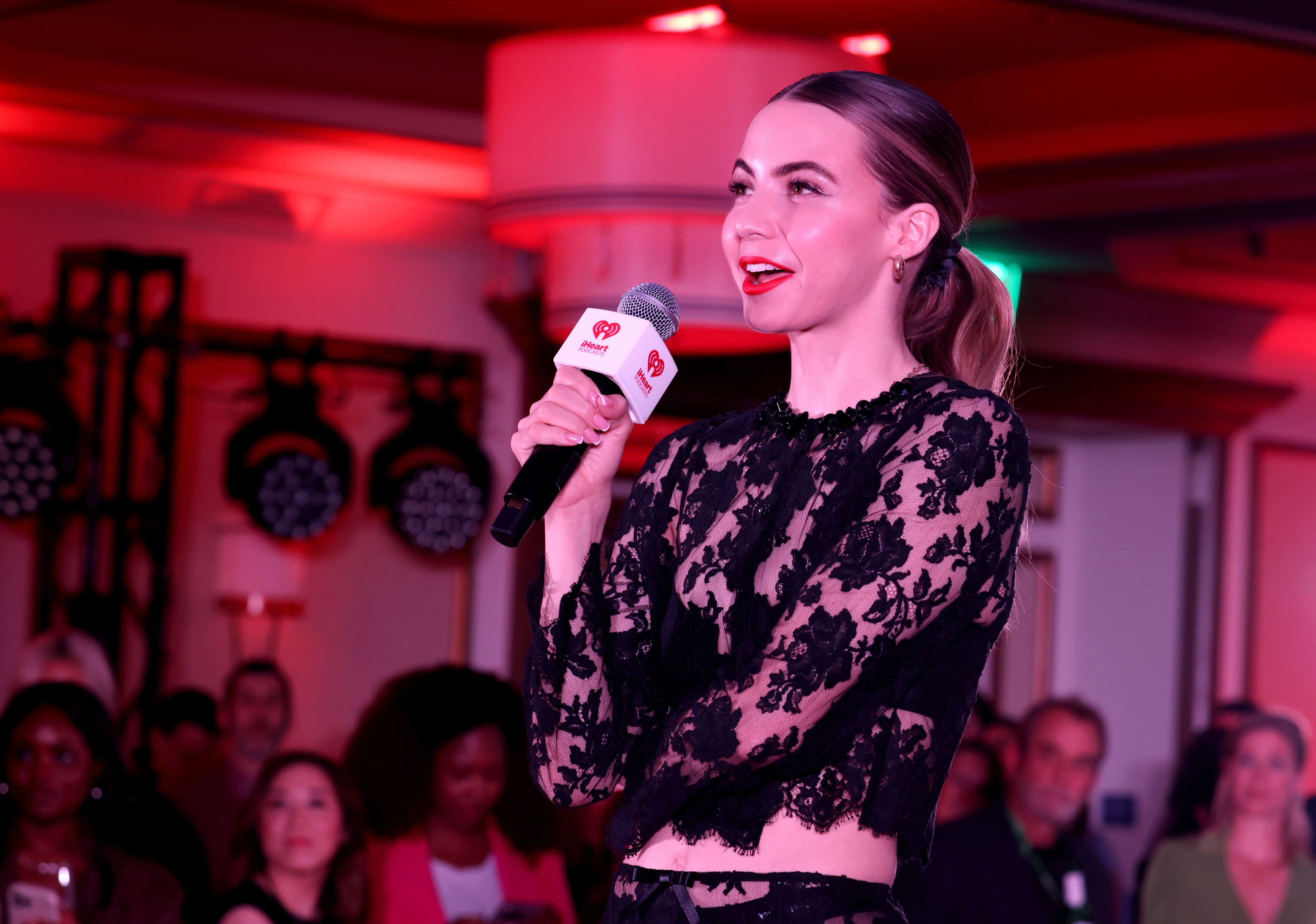 Closeup of Bobbi Althoff