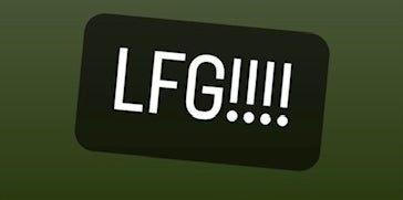 Joe Biden and Kamala Harris walking outside, smiling and talking. Text reads: "Joe Biden: My fellow Democrats, I have decided not to accept the nomination and to focus all my energies on m…" "LFG!!!!"