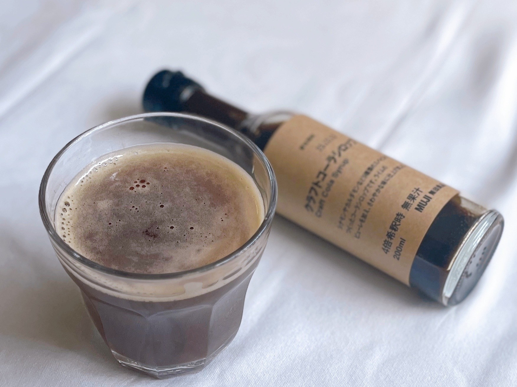 無印良品ののオススメのドリンク「クラフトコーラシロップ」