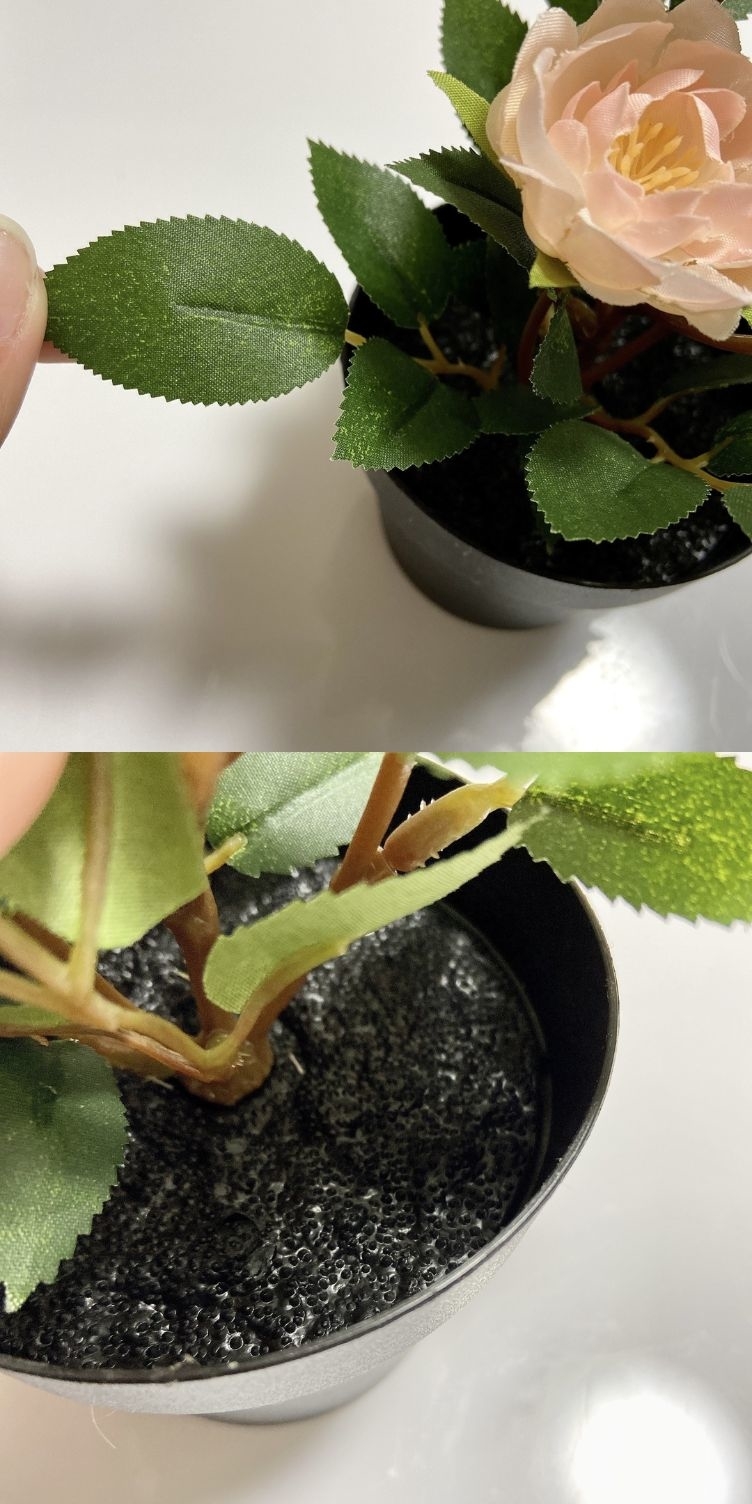 イケアのおすすめアイテム「FEJKA フェイカ人工観葉植物, 室内/屋外用/バラ ピンク」