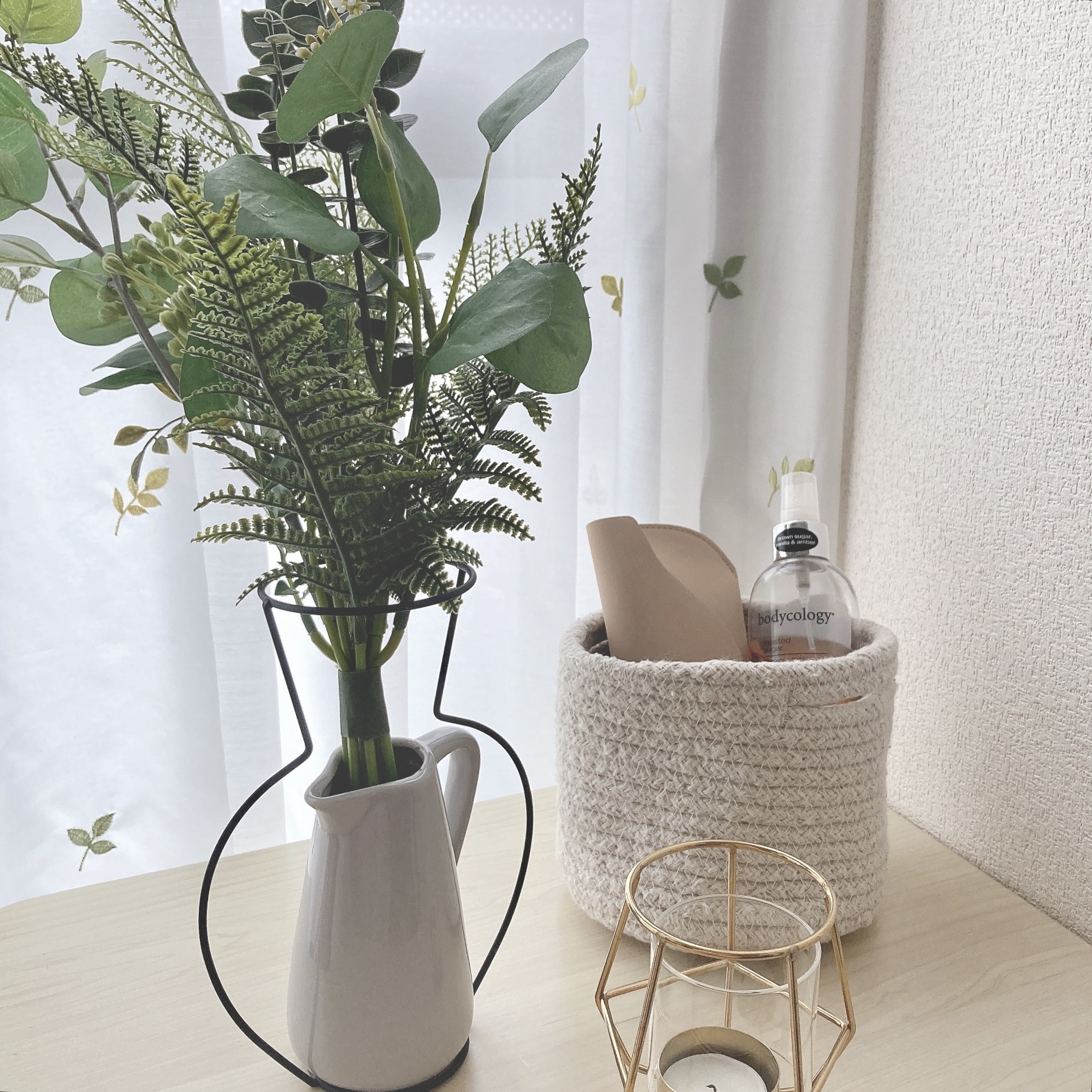 イケアのおすすめアイテム「SMYCKA スミッカ 造花のブーケ, 室内/屋外用 グリーン」