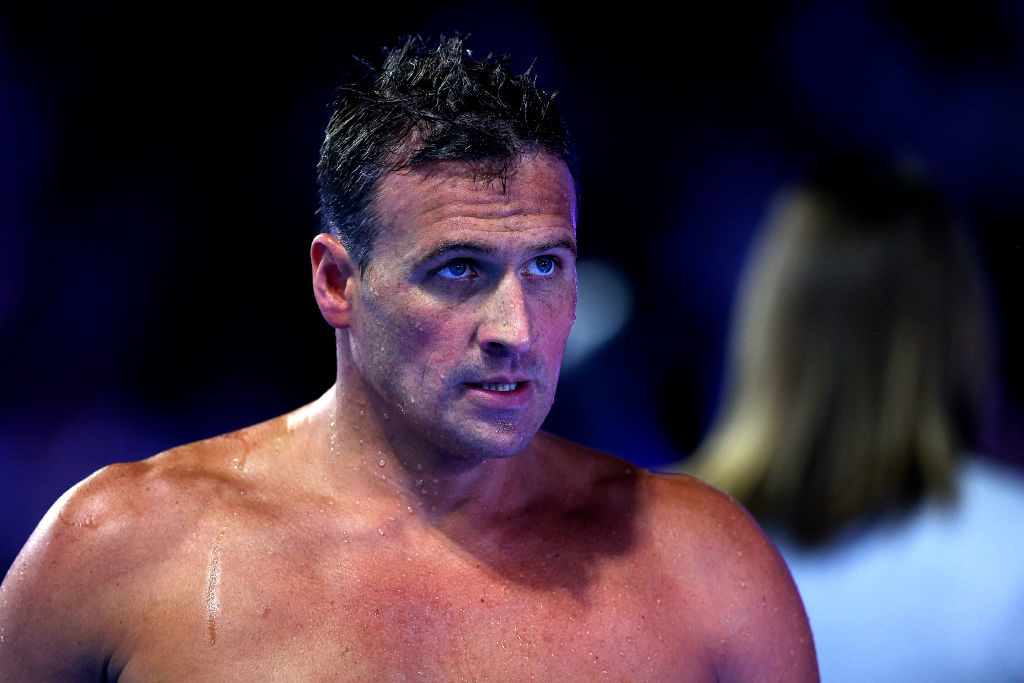 Ryan Lochte shirtless