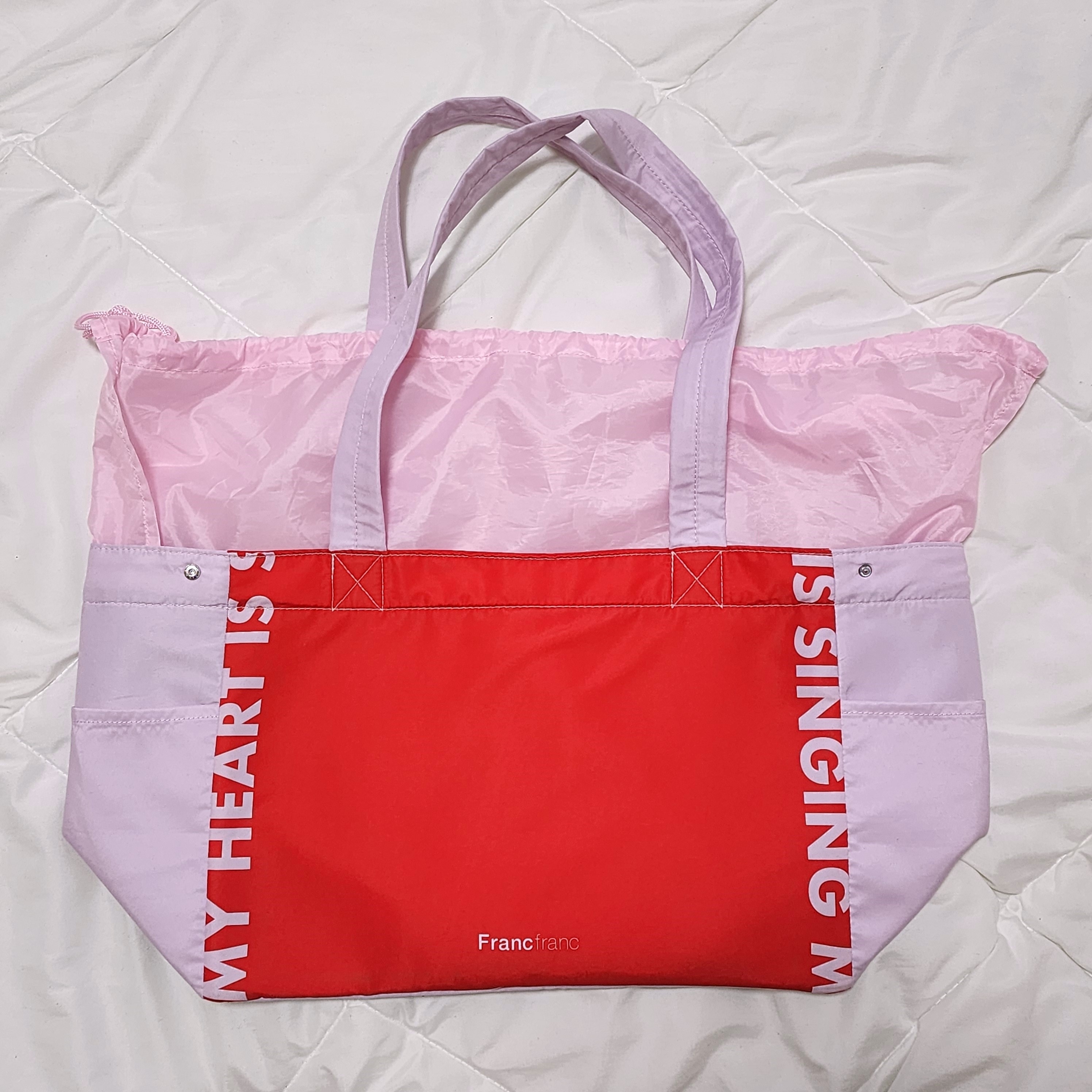 フランフランのおすすめエコバッグ「バイカラー 保冷レジカゴバッグ」