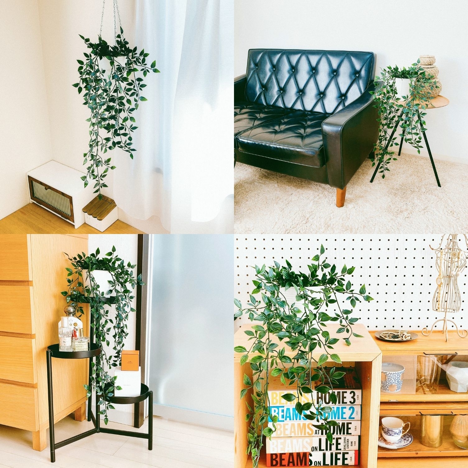 イケアのおすすめアイテム「FEJKA フェイカ人工観葉植物 室内/屋外用/つり下げ型」