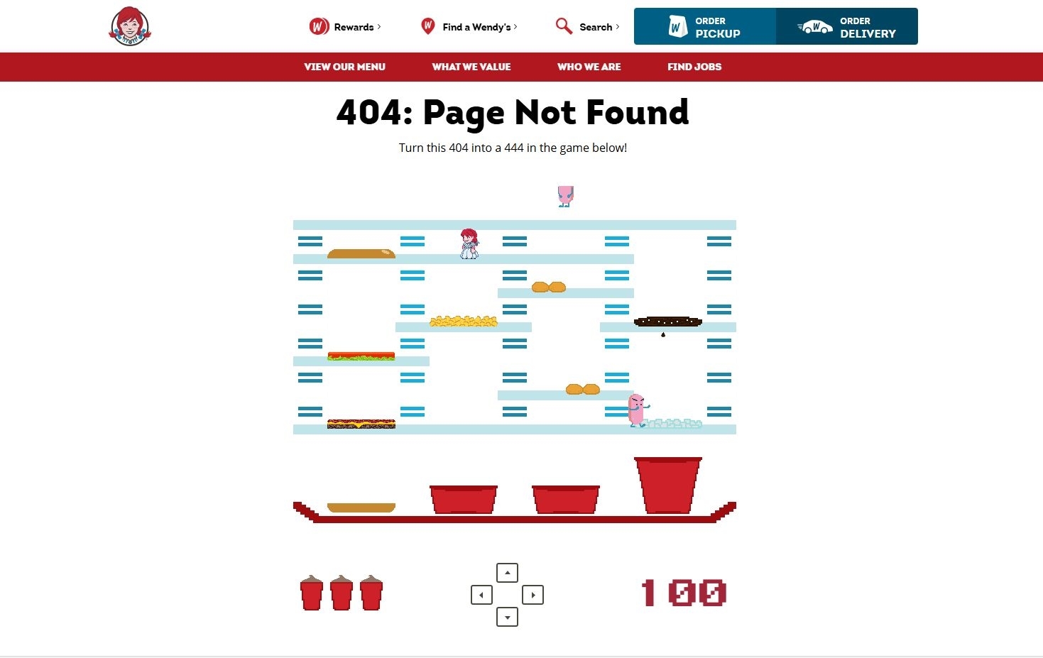 ウェンディーズ版『バーガータイム』/ ウェンディーズ本社の公式サイトより