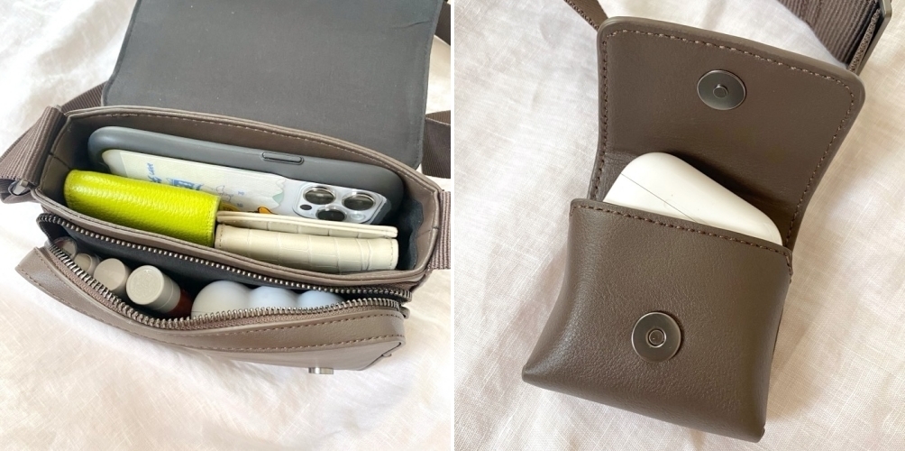 ZARAのおすすめアイテム「ウォレット付きクロスボディバッグ」