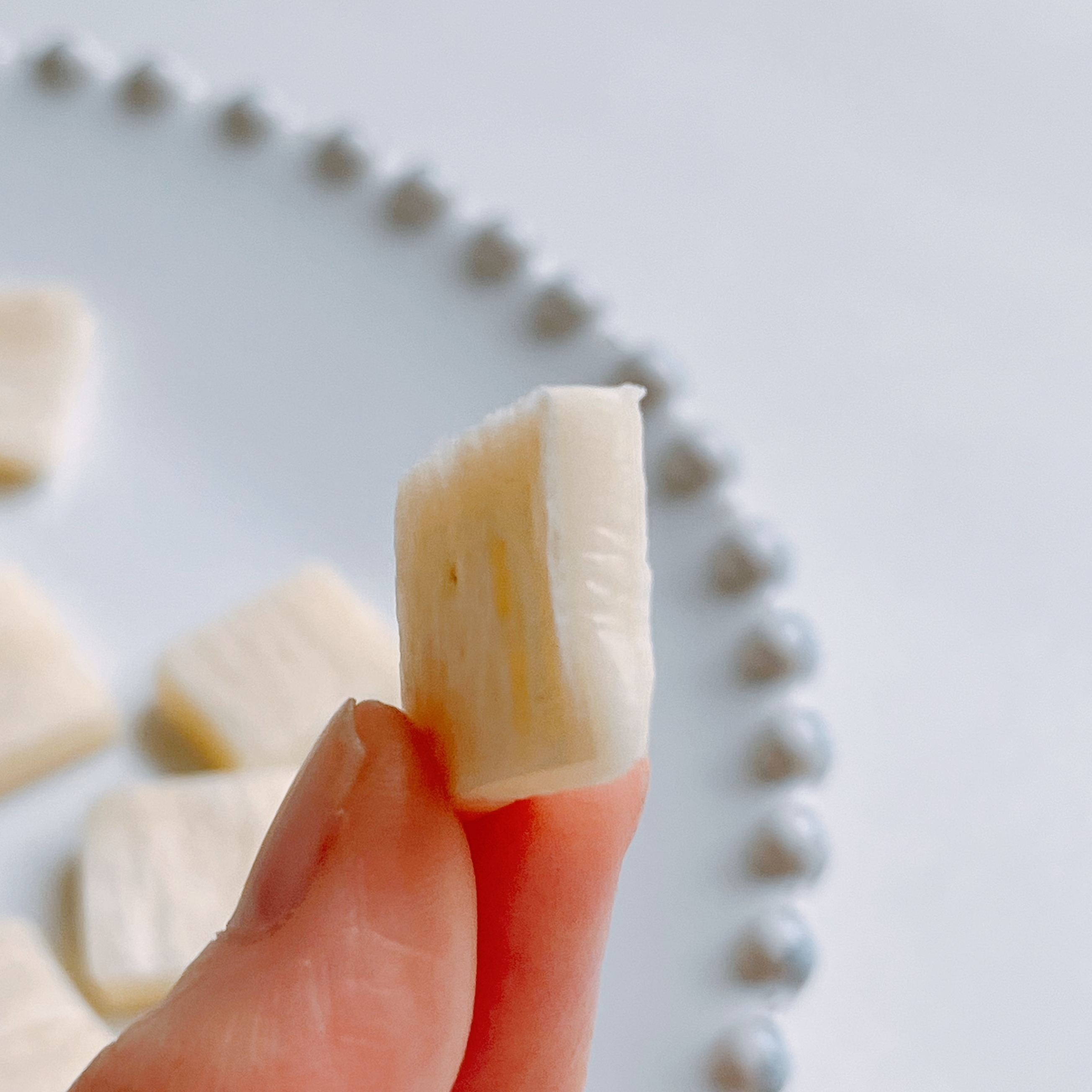 無印のおすすめおやつ「マスカルポーネチーズたら」