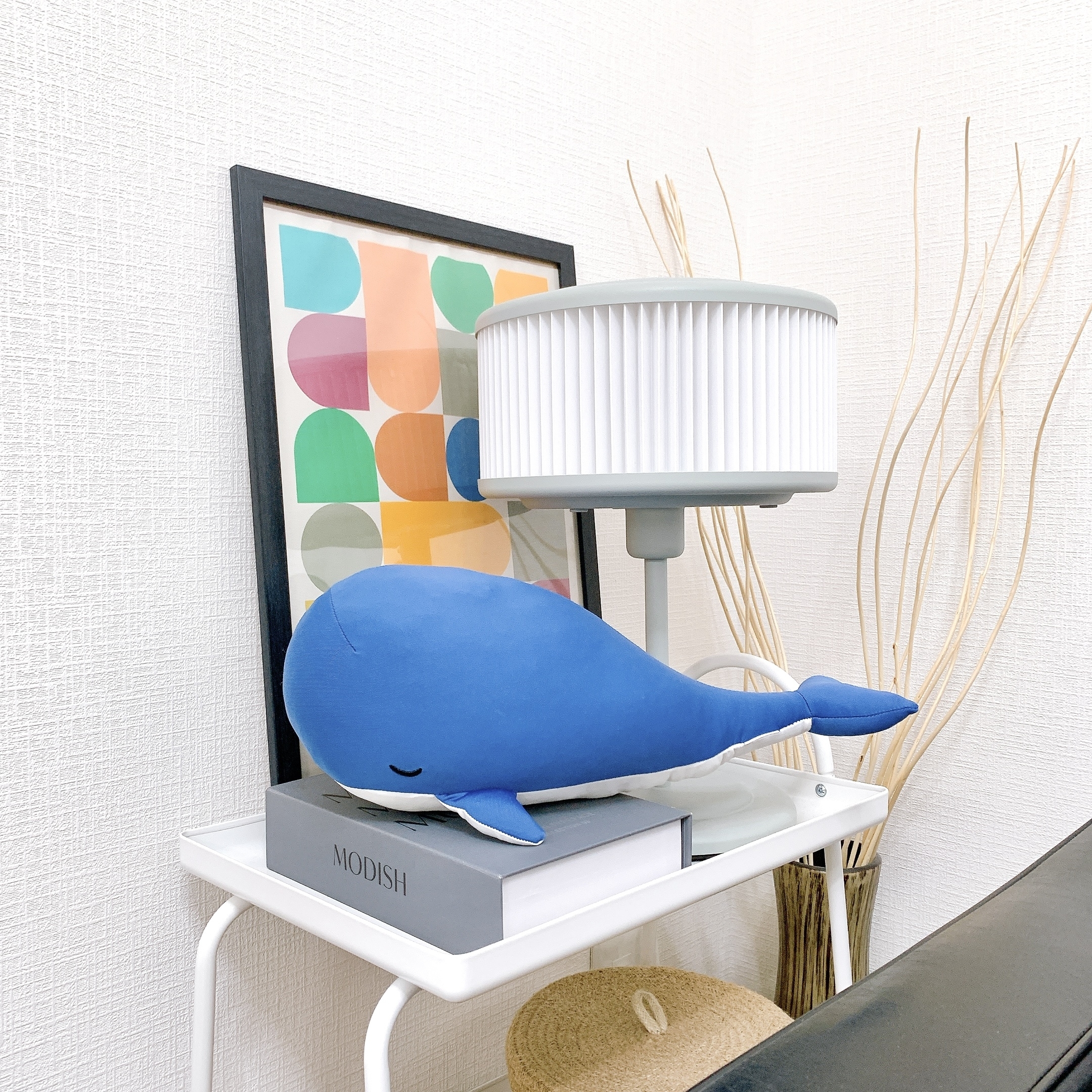 ニトリのおすすめの便利グッズ「ひんやりぬいぐるみ クジラ S（Nクール クジラ S FA01C-G）」