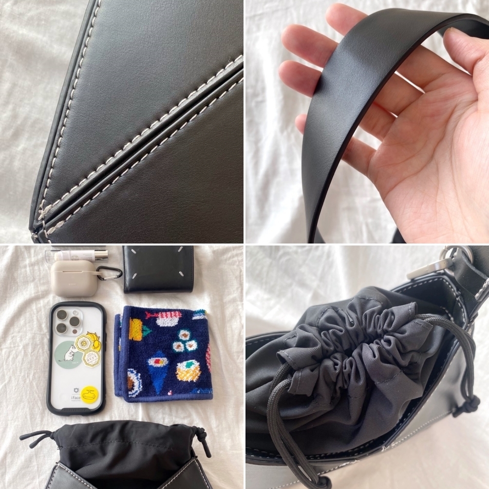 ZARAのおすすめアイテム「幾何学模様ハンドバッグ」