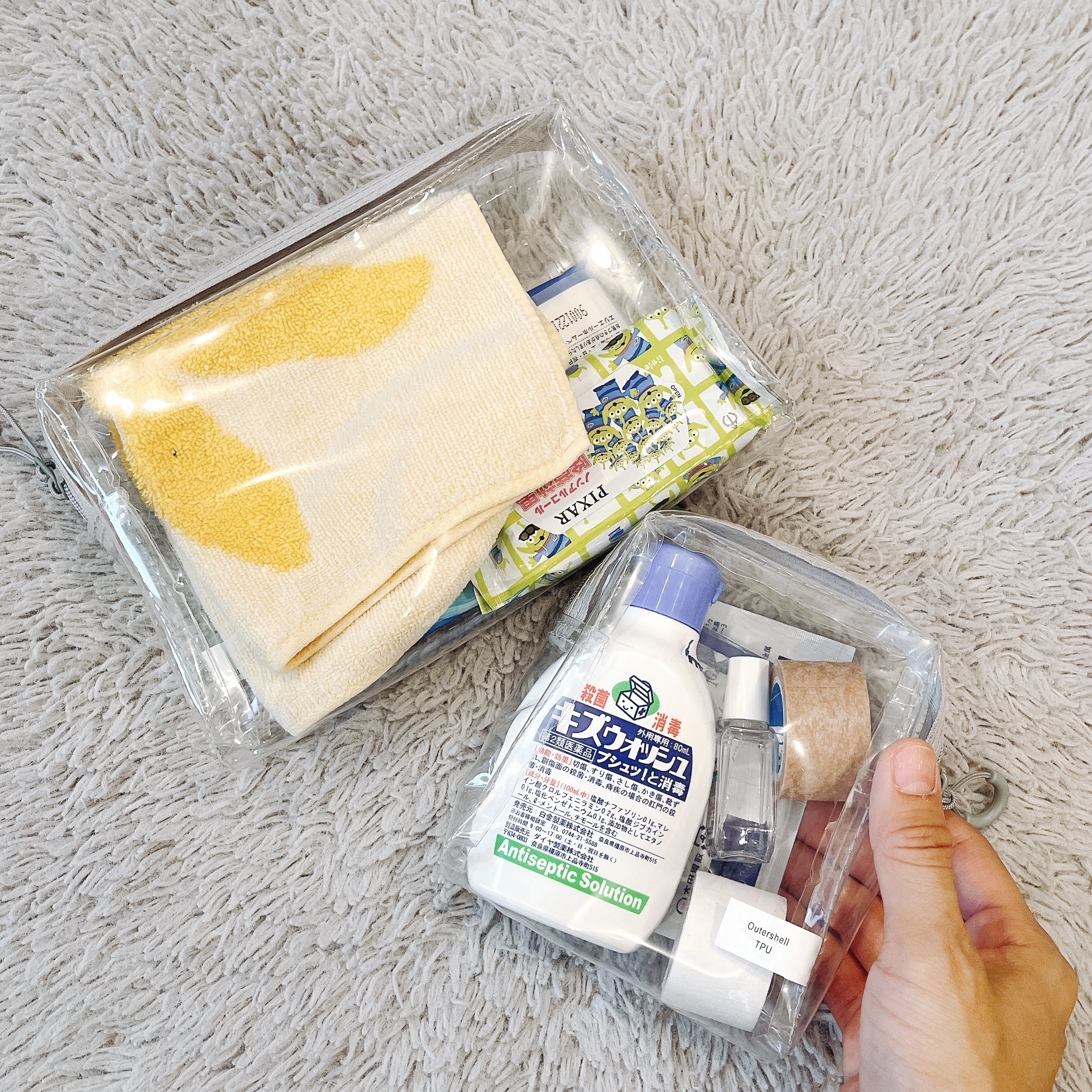 MUJI（無印良品）のおすすめ便利グッズ「TPUクリアケースマチ付 ハーフ」「TPUクリアケースマチ付」