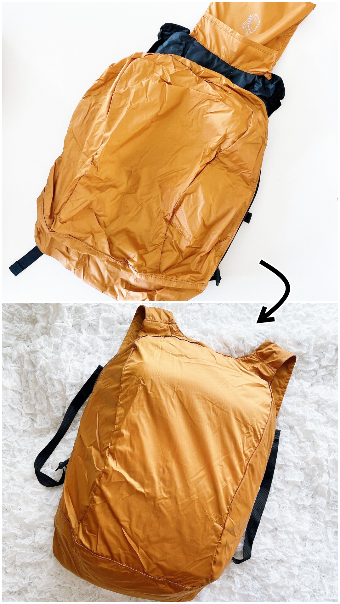 MUJI（無印良品）のおすすめ便利グッズ「たためる 撥水リュックサック」