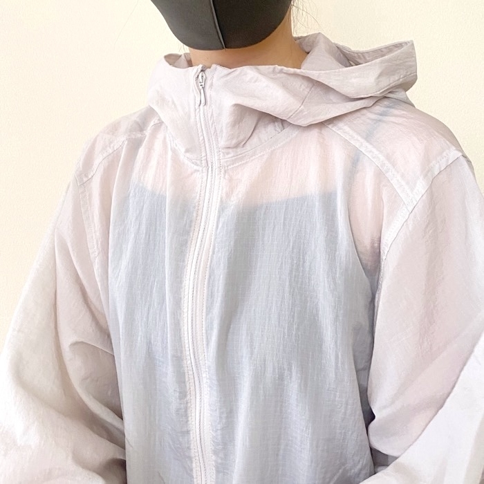 GU(ジーユー)のおすすめファッションアイテム「UVカットシアーロングパーカGA+E」