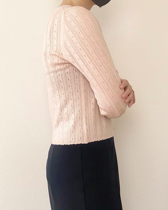 GU（ジーユー）のおすすめファッションアイテム「ポインテールカーディガンNTQ+E」